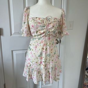 Floral mini dress
